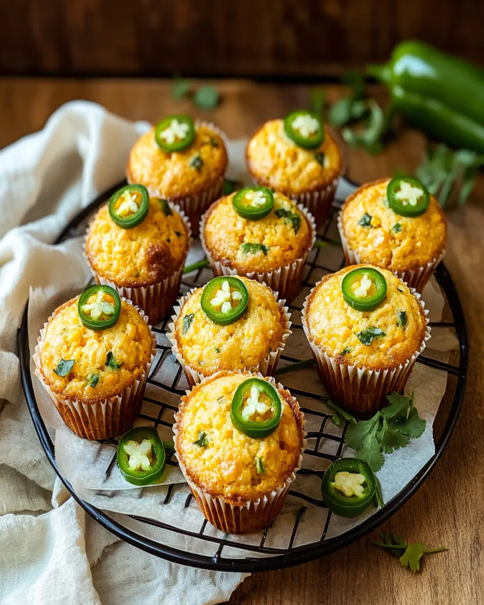 Cornbread Muffins With Jalapeño And Cheddar First Image First Image