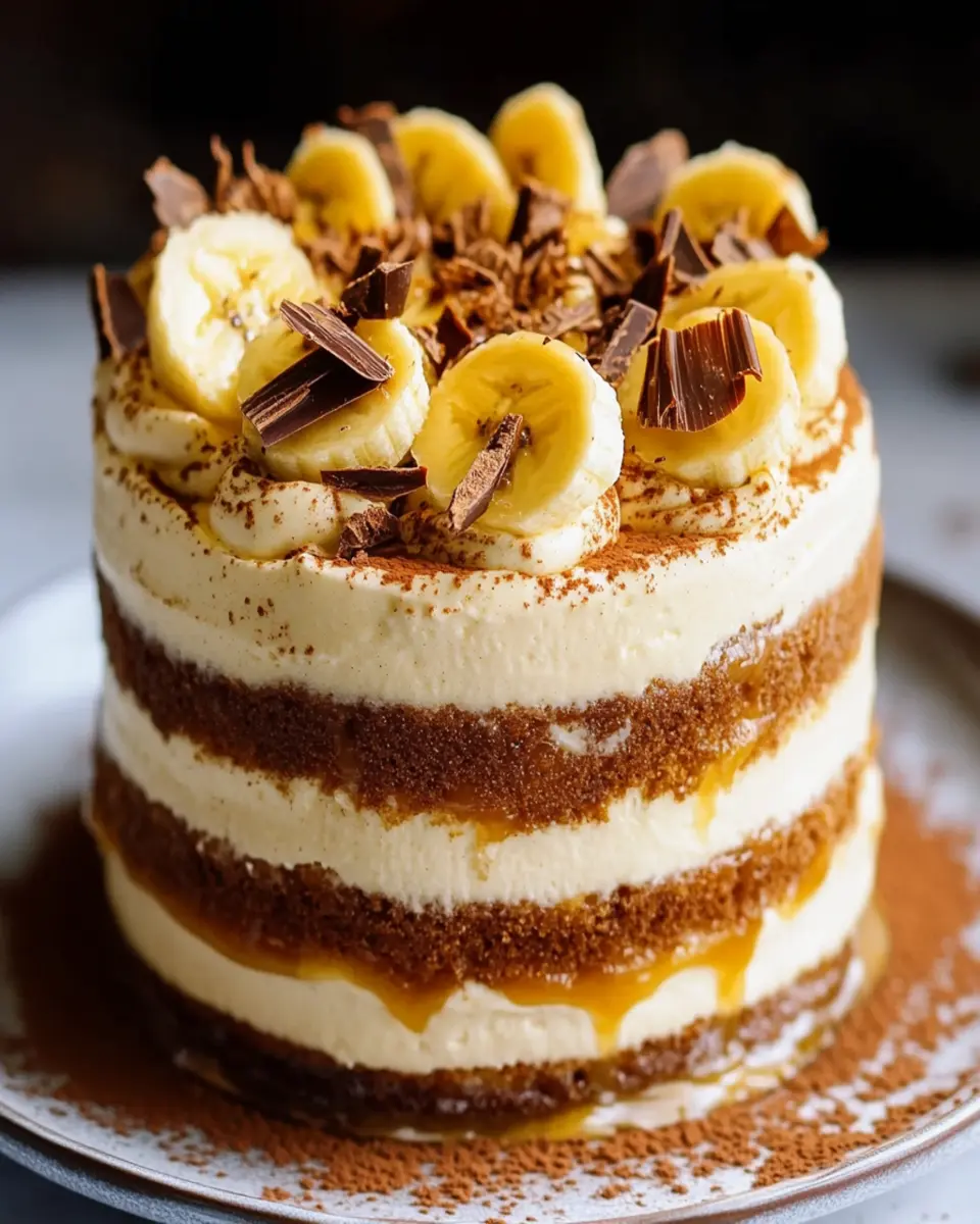 Banoffee dessert cake First Image First Image