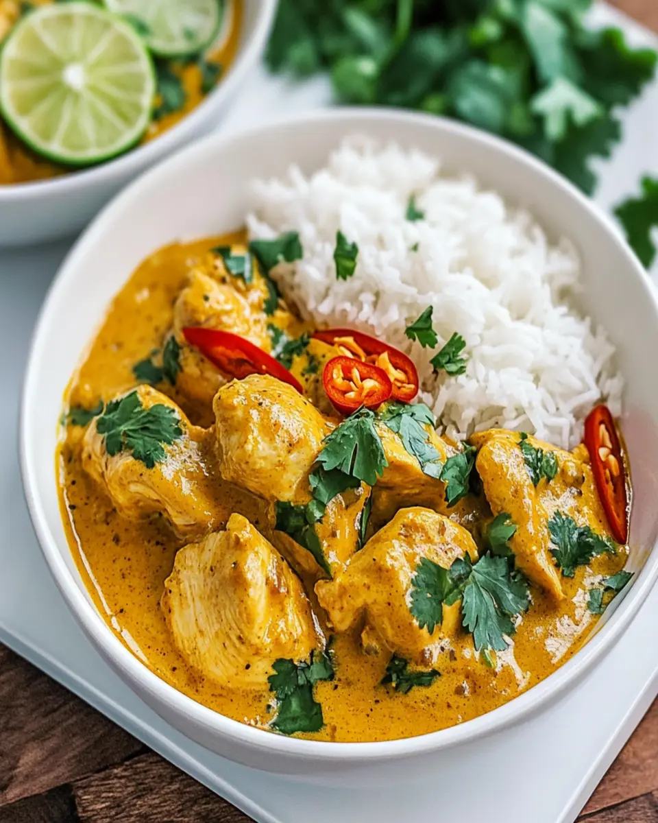 Creamy Coconut Chicken Curry First Image First Image