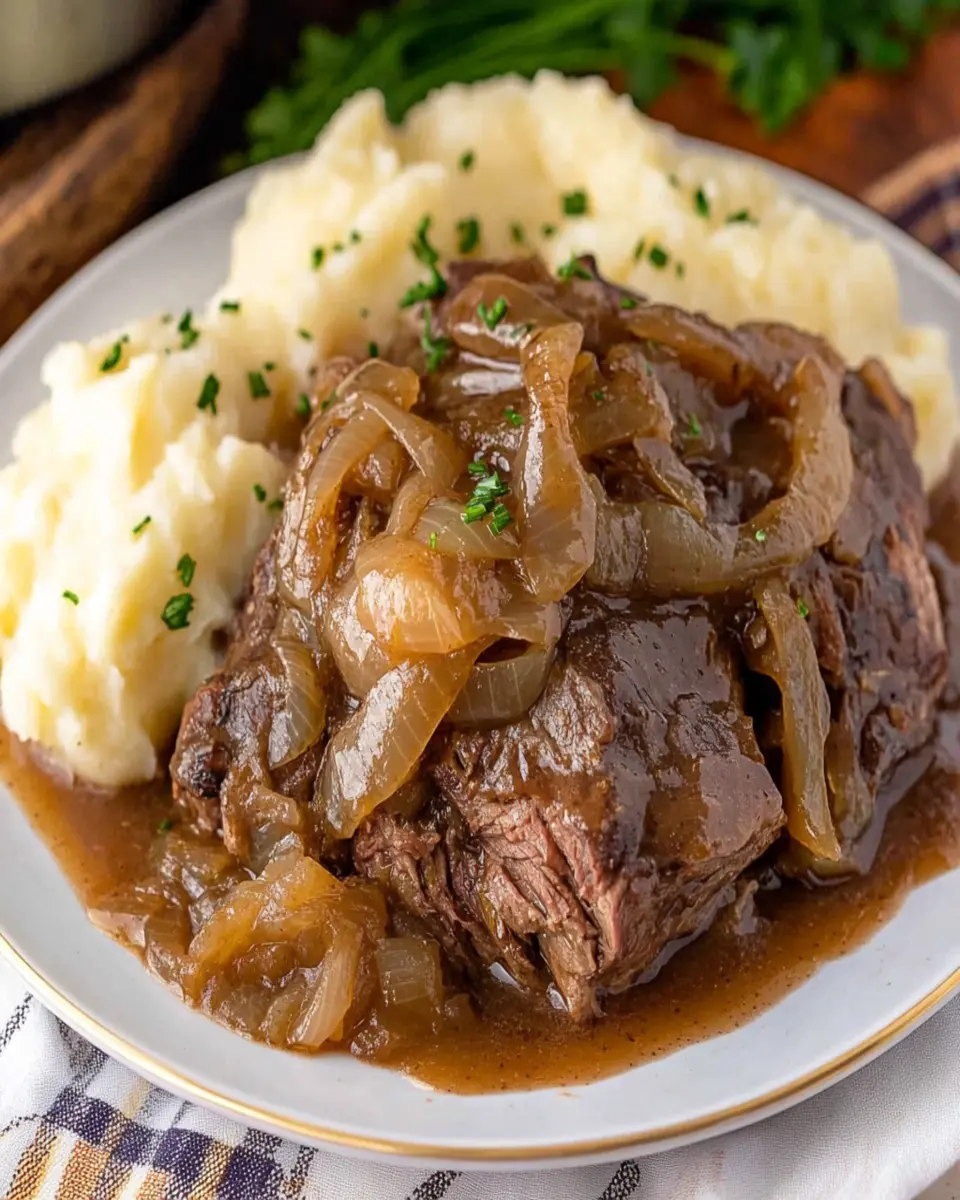 Instant Pot French Onion Pot Roast First Image First Image