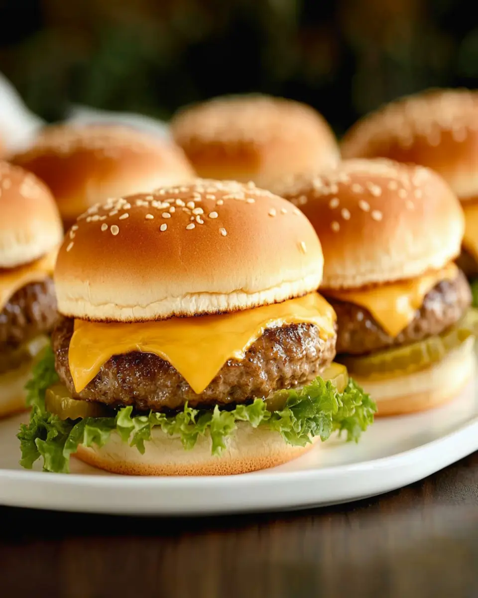 Hamburgers in the Oven First Image First Image