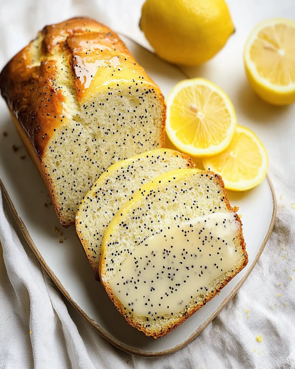 Lemon Poppy Seed Bread First Image First Image
