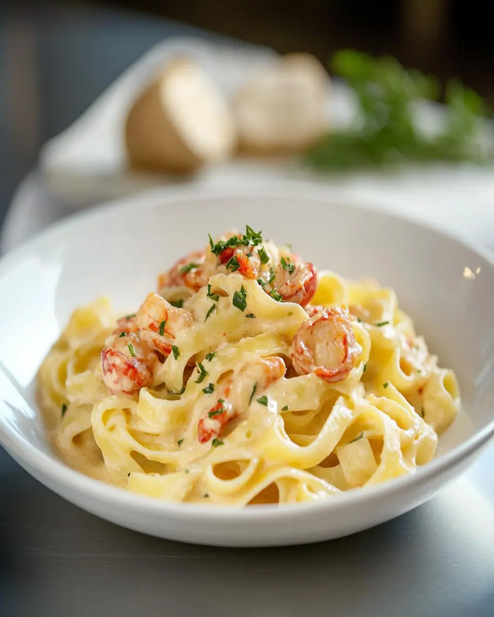 Crawfish Fettuccine First Image First Image