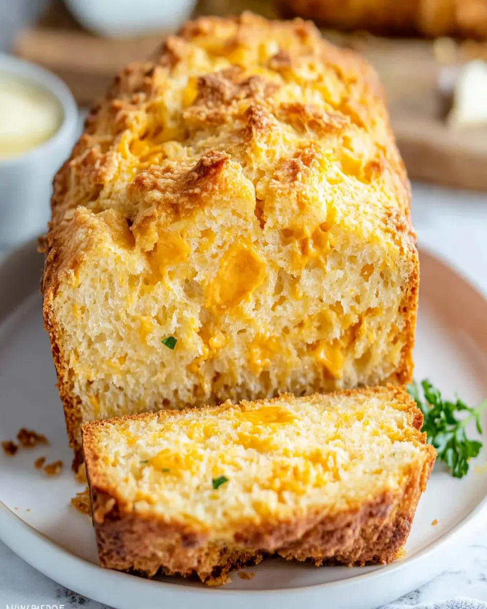 Cheddar Beer Bread Recipe First Image First Image