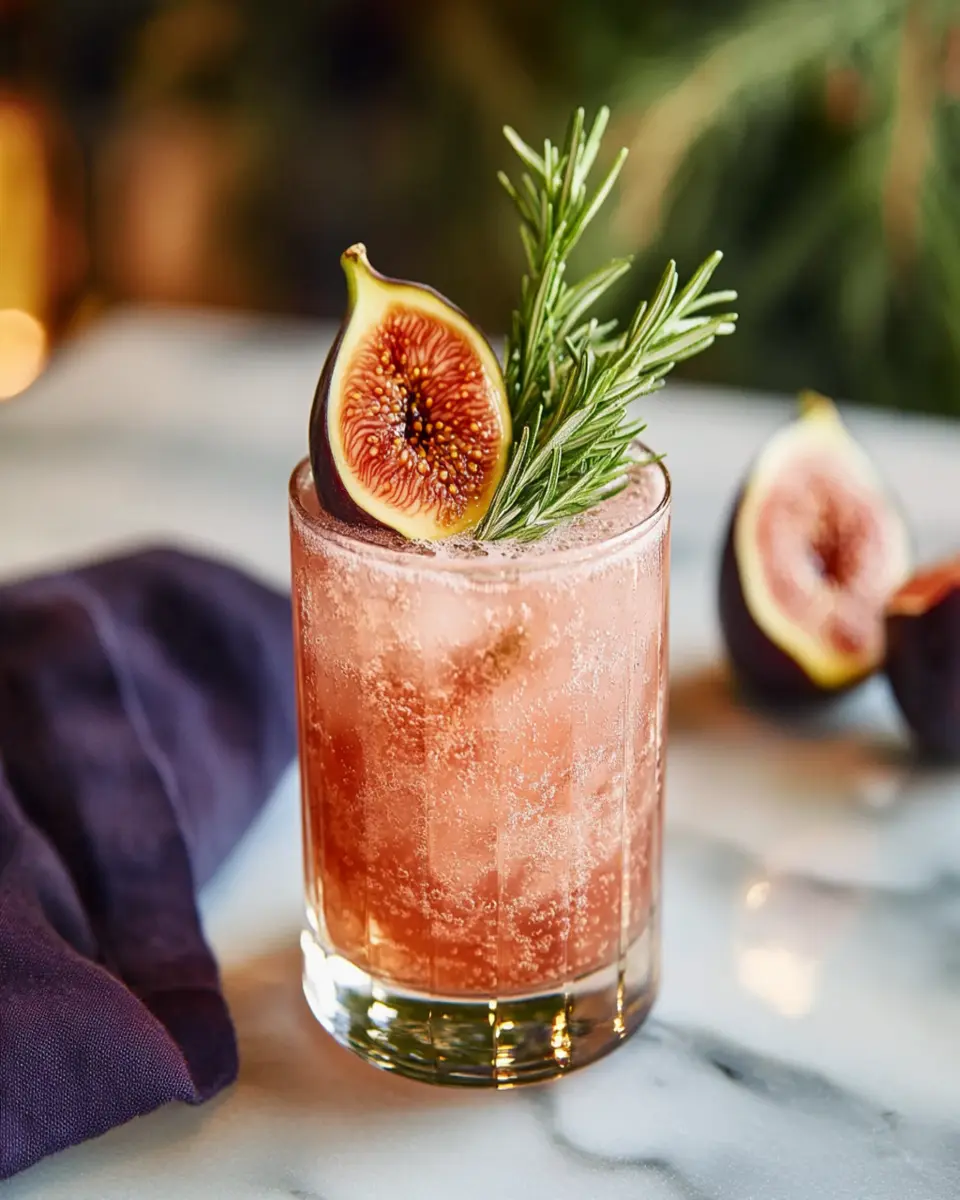 Fig and Rosemary Fizz First Image First Image