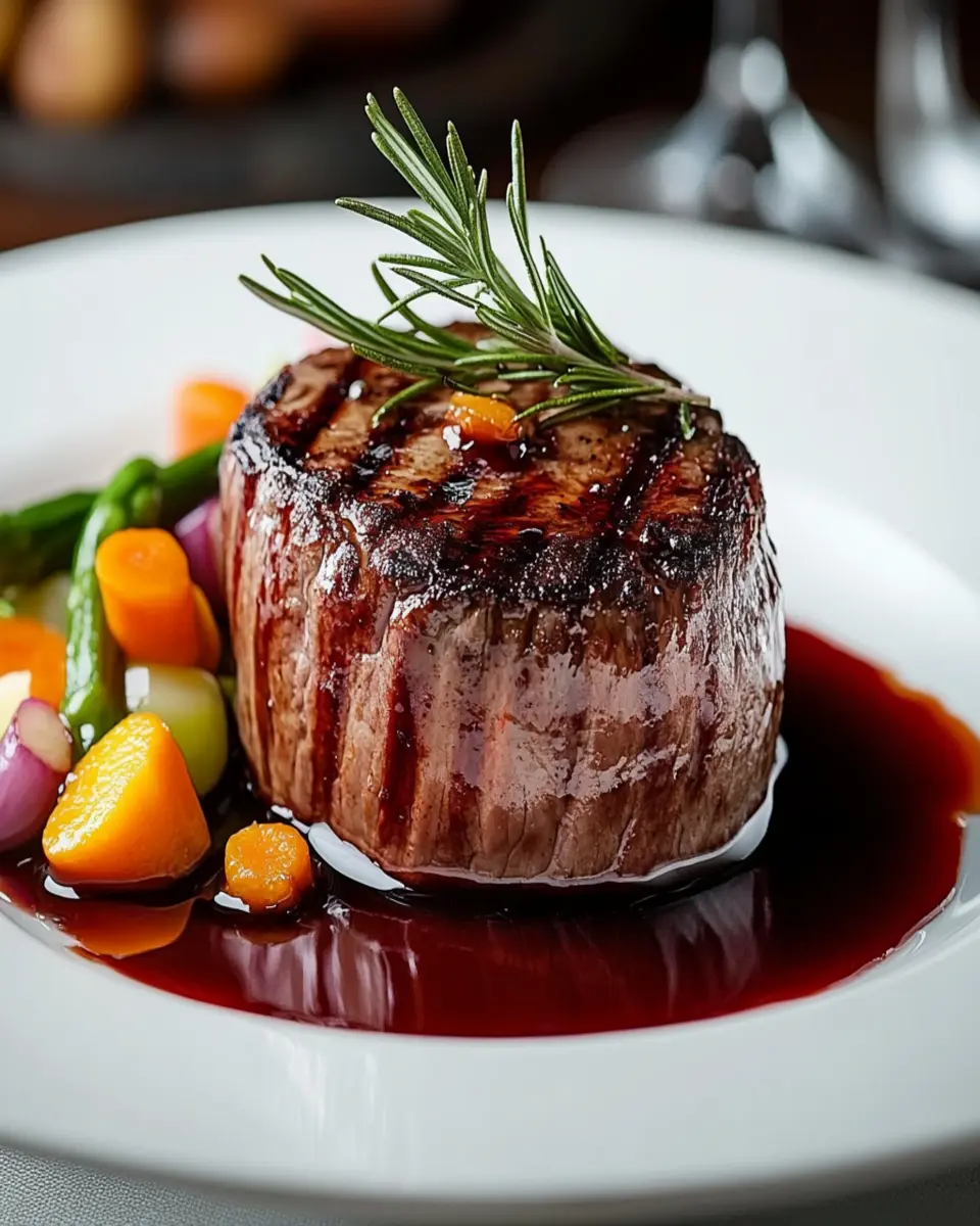 Filet Mignon with Sauce First Image First Image