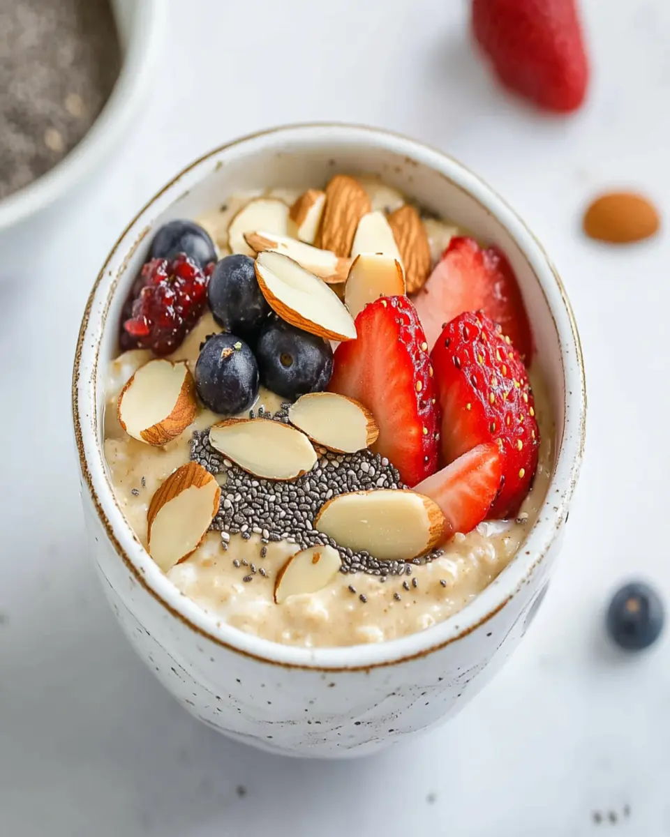 Classic Vanilla Almond Overnight Oats First Image First Image