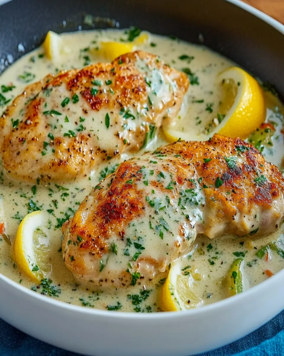 Lemon Herb Cream Chicken First Image First Image
