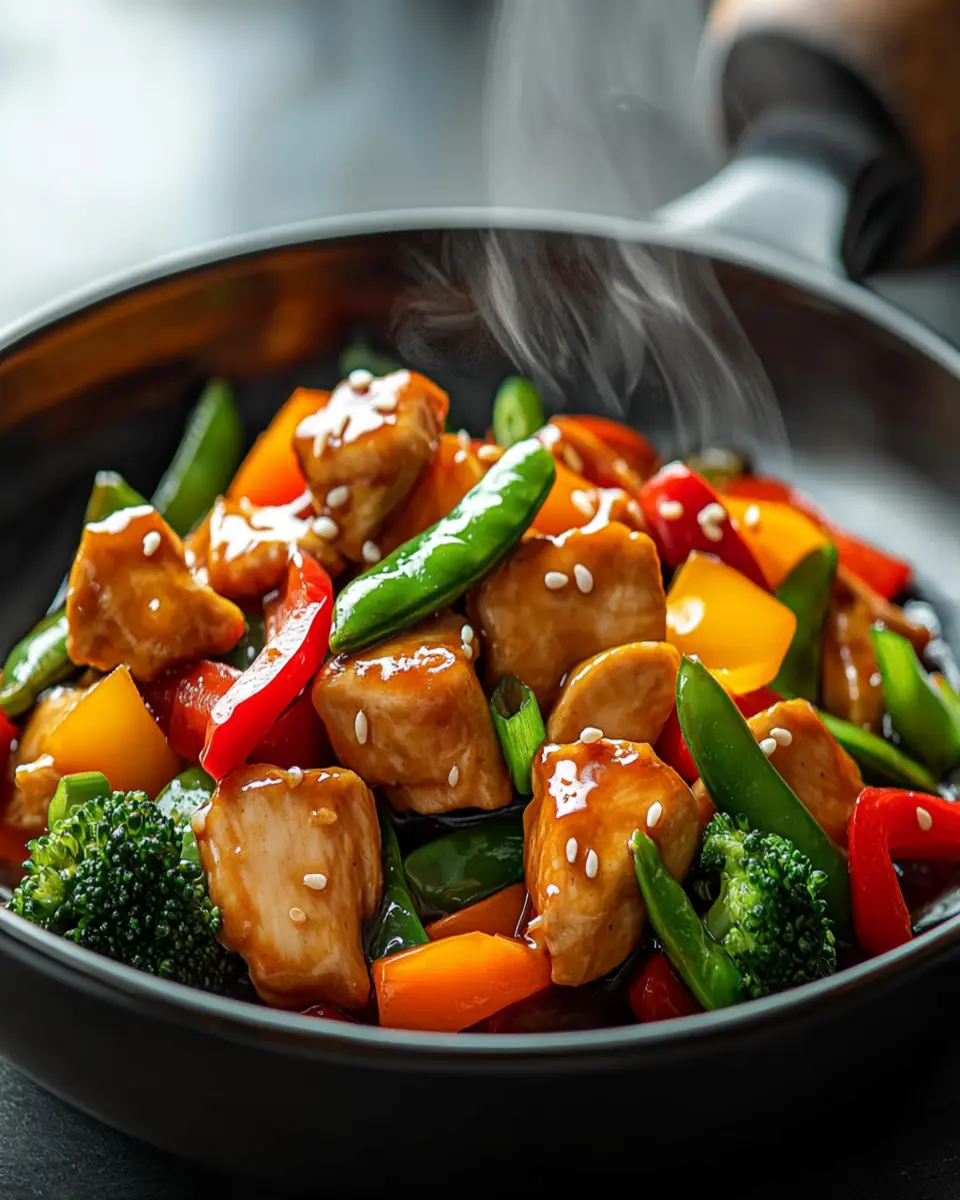 Teriyaki Chicken Stir-Fry First Image First Image