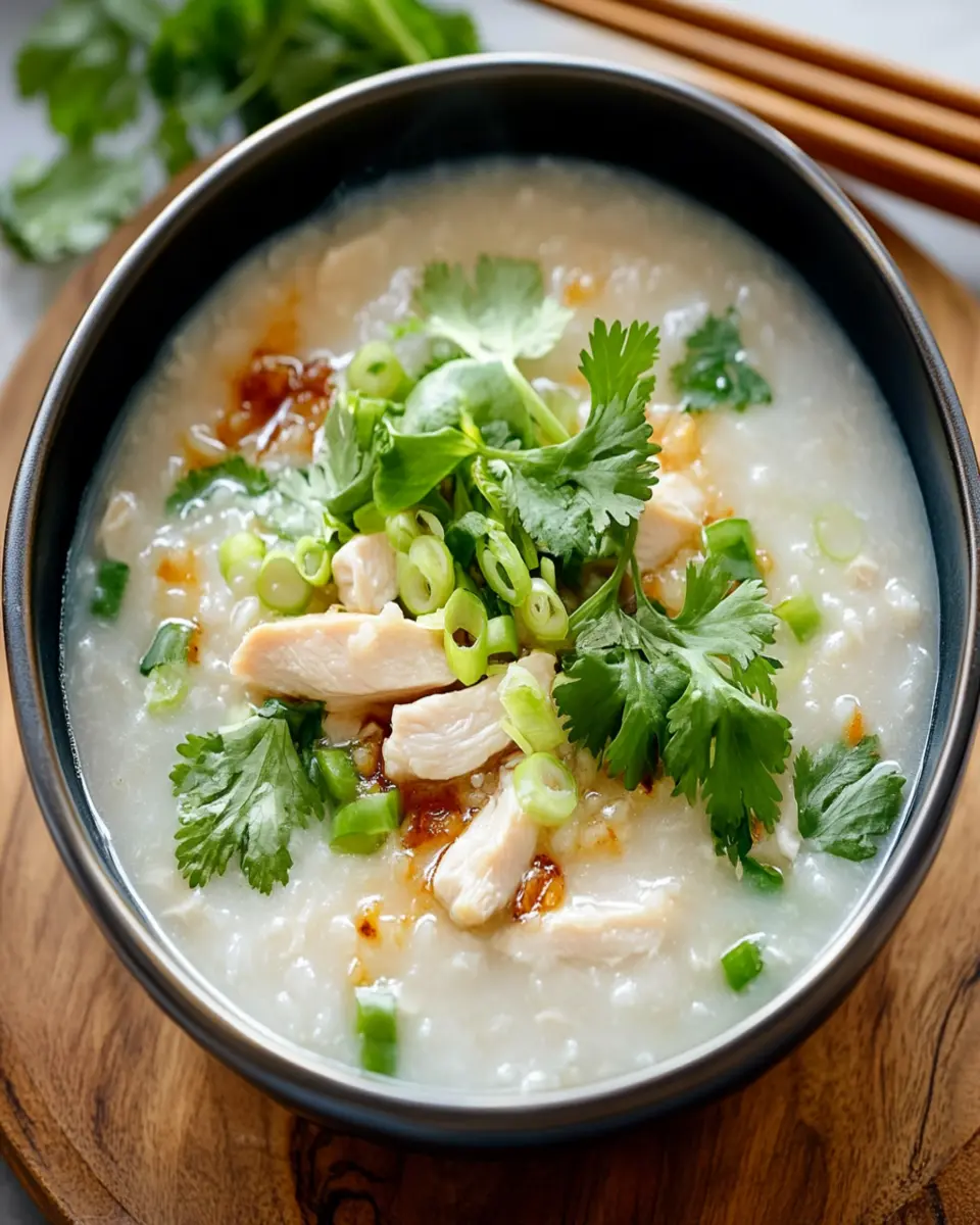 Chicken and Ginger Congee First Image First Image