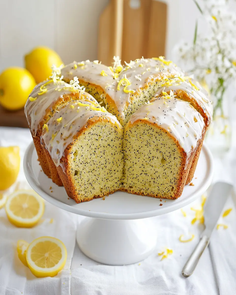 Lemon Poppy Seed Heart Bread First Image First Image