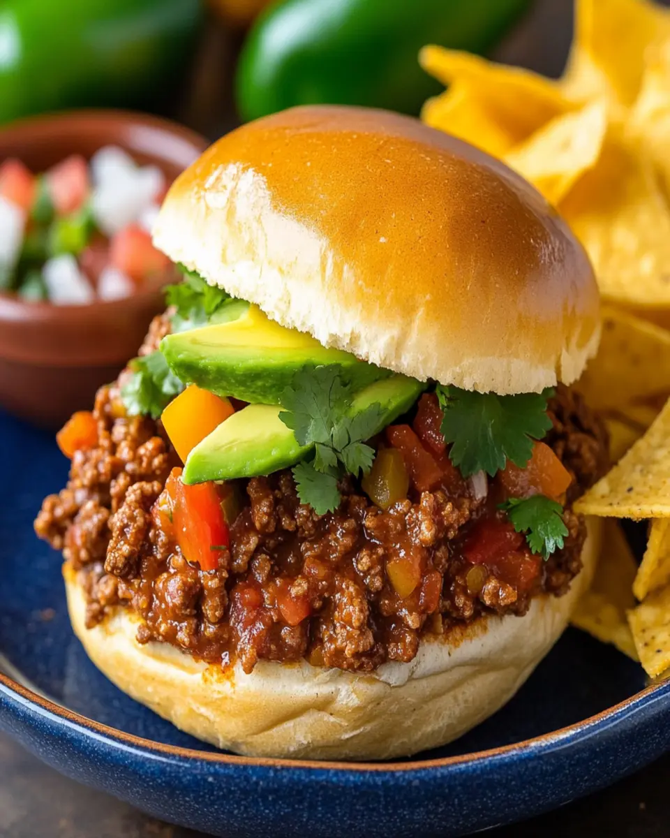 Mexican Sloppy Joes First Image First Image