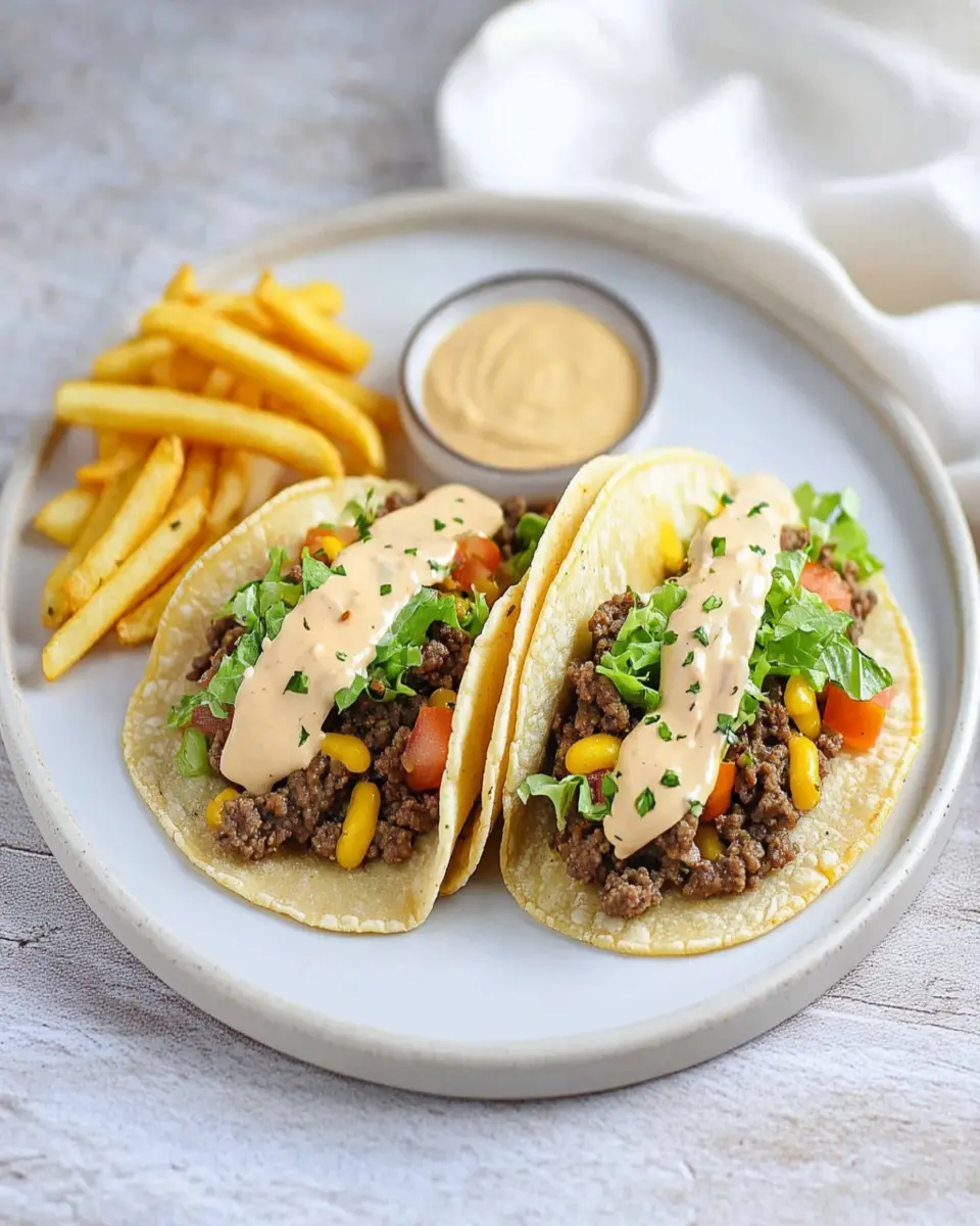 Big Mac Tacos First Image First Image