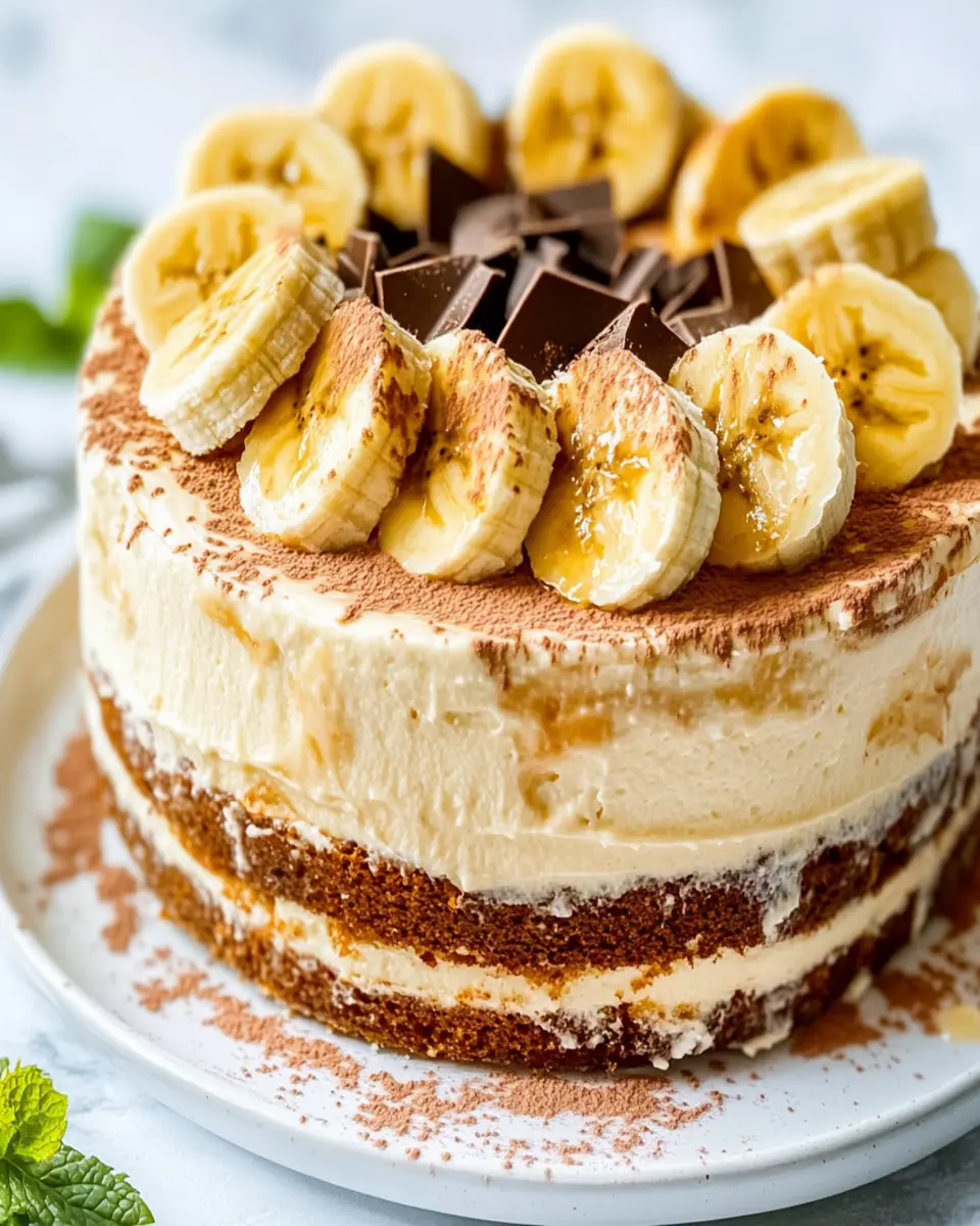 Banoffee dessert cake First Image First Image