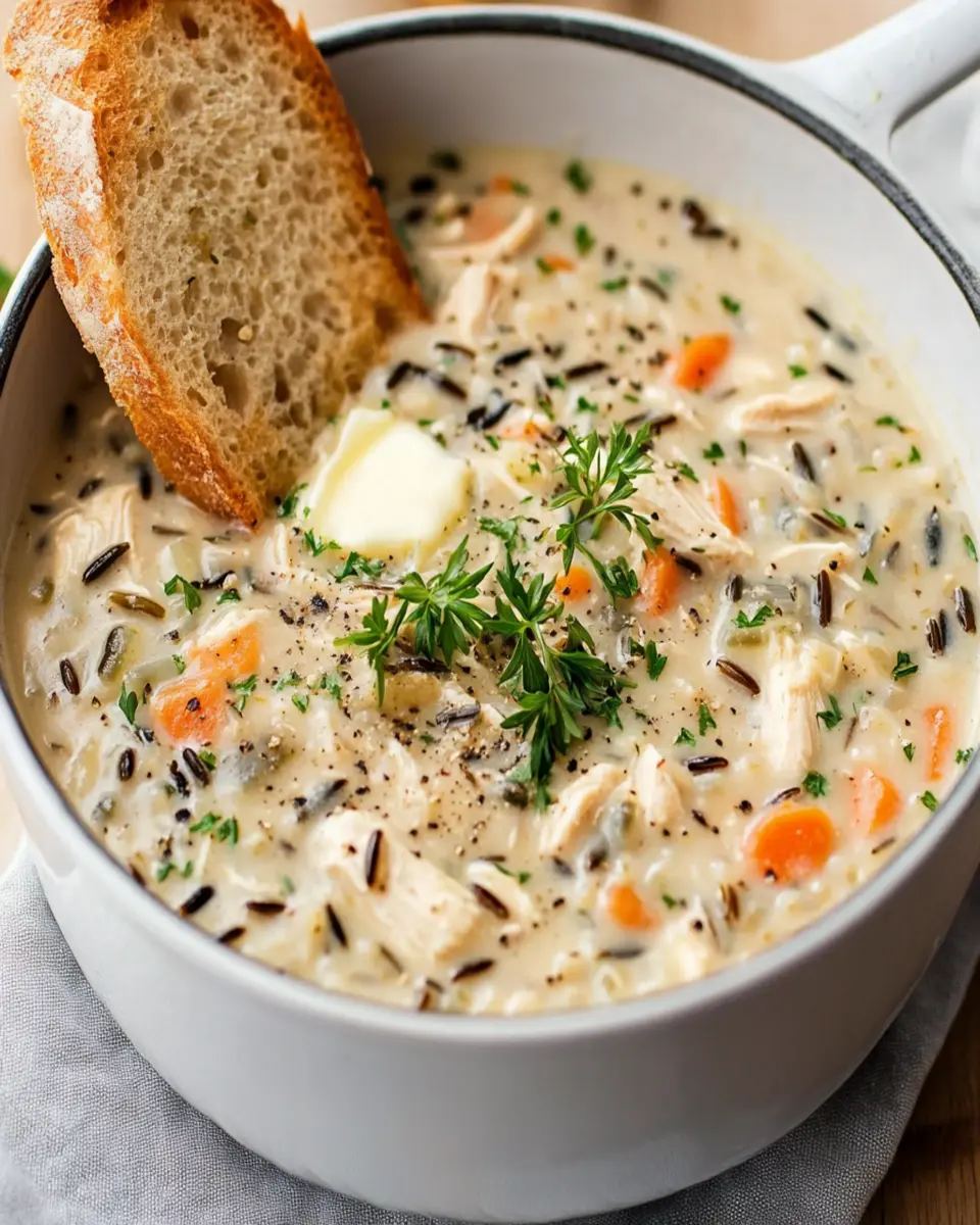 Chicken and Wild Rice Soup First Image First Image