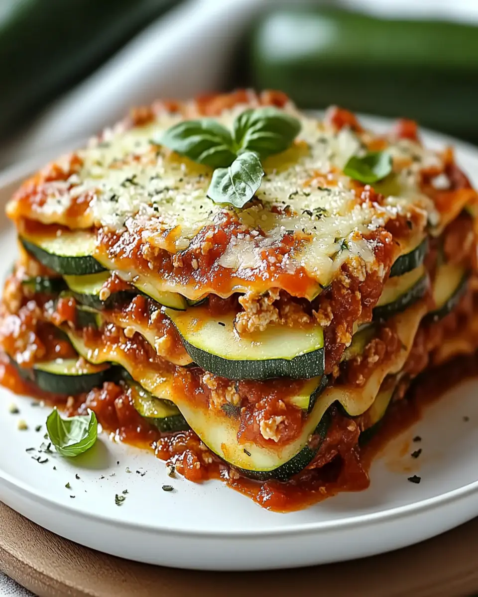 Zucchini Lasagna First Image First Image