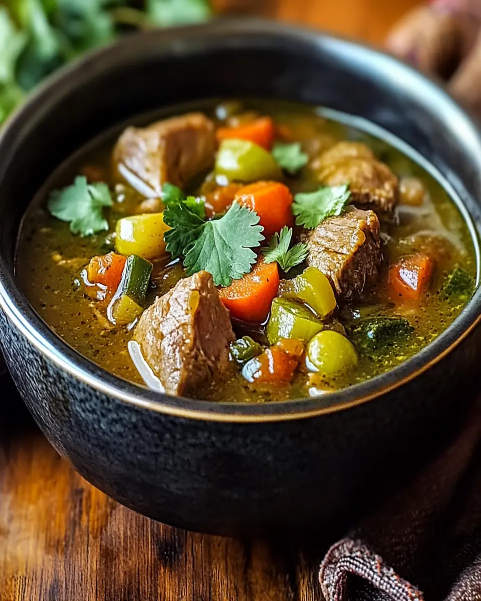 Pork and Green Chile Stew First Image First Image