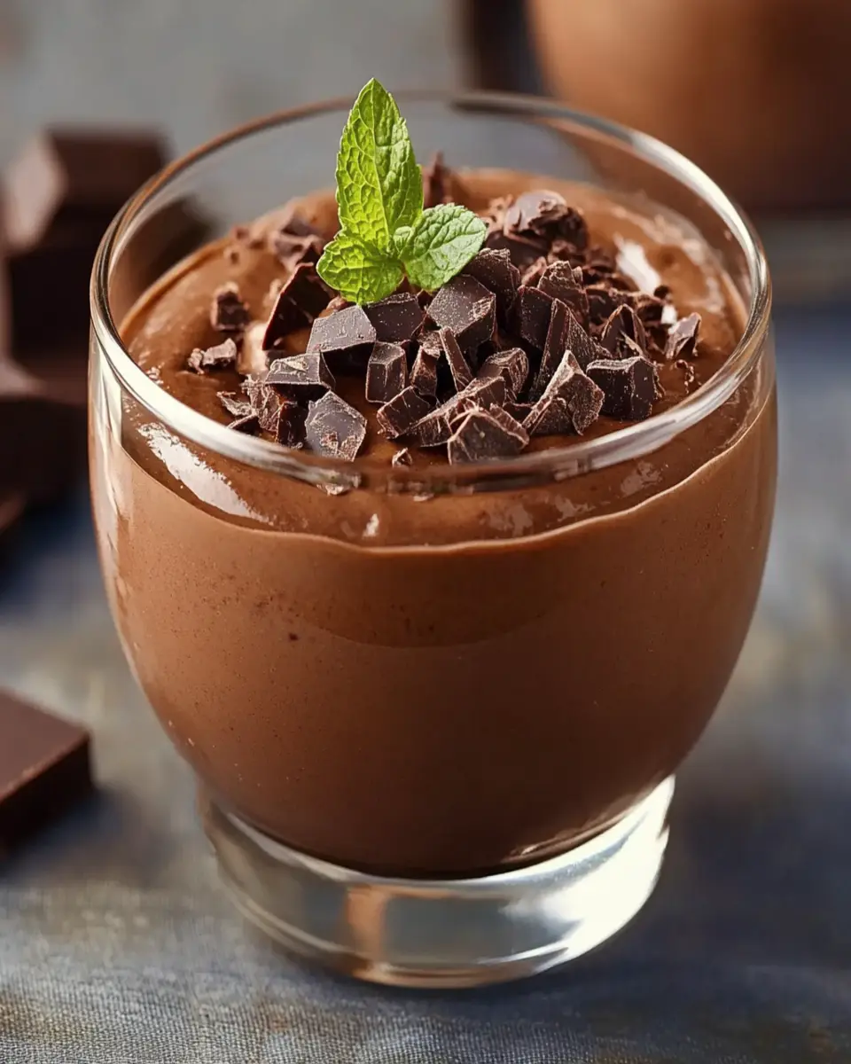Chocolate Protein Pudding First Image First Image