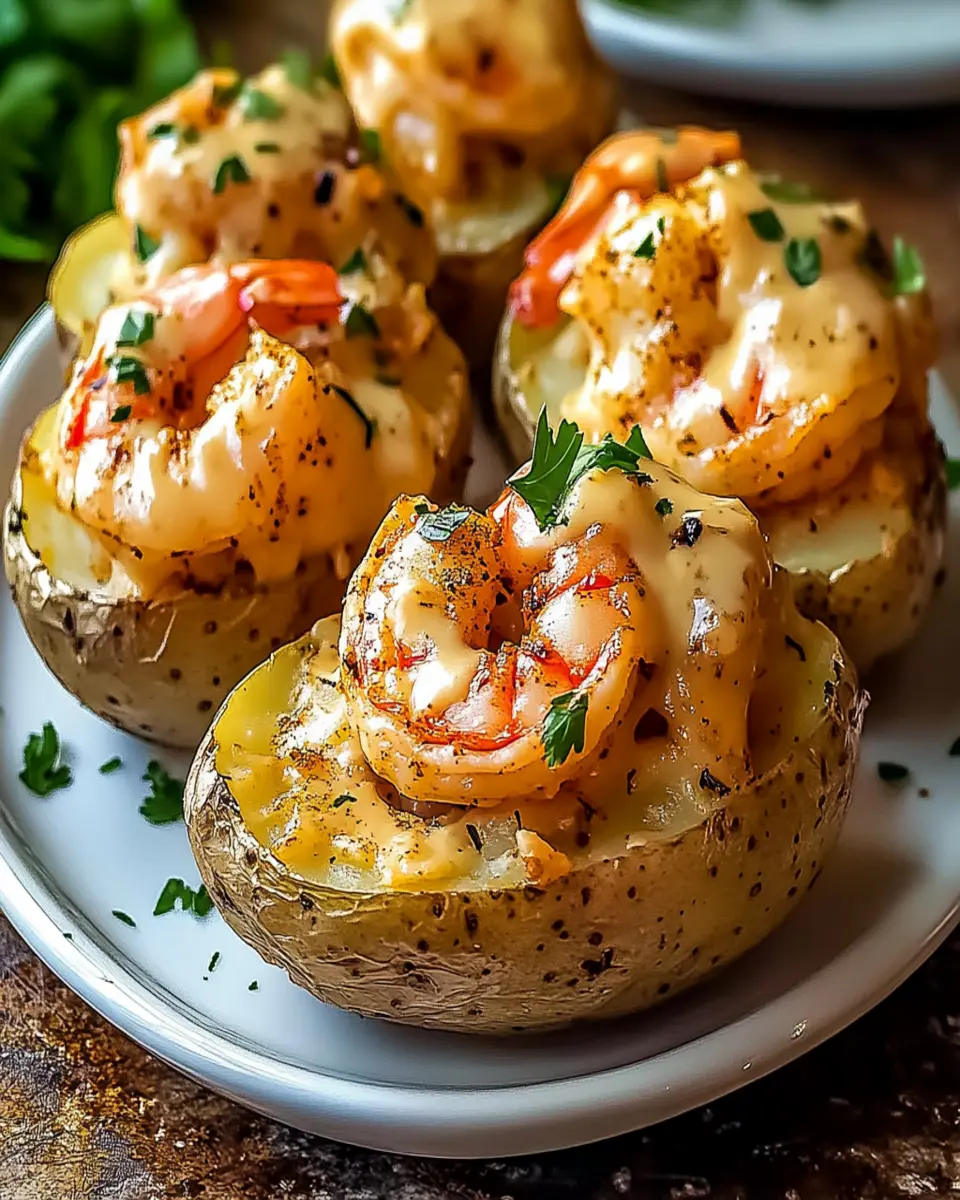 Loaded Cajun Seafood Stuffed Potatoes for Ultimate Comfort Food First Image First Image