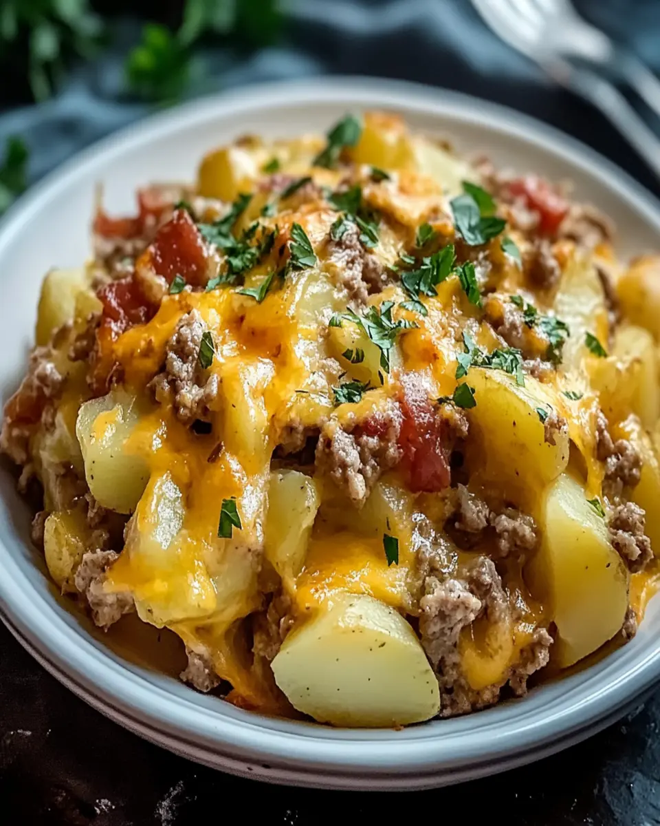 Hearty Slow Cooker Cowboy Potato Casserole for Cozy Nights First Image First Image