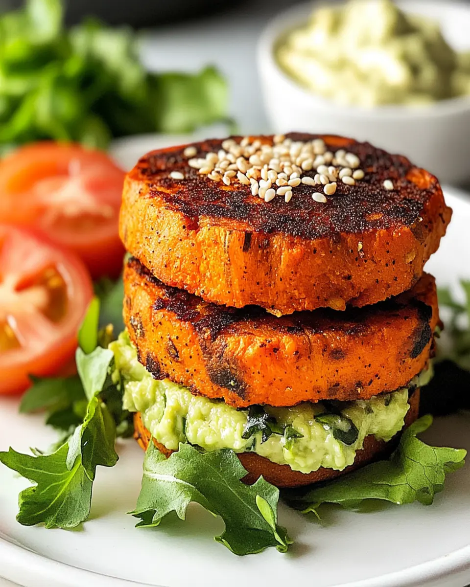 Sweet Potato Burgers First Image First Image