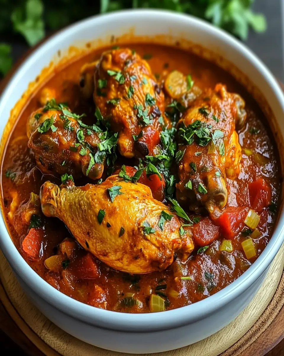 Delicious Nigerian Chicken Stew First Image First Image