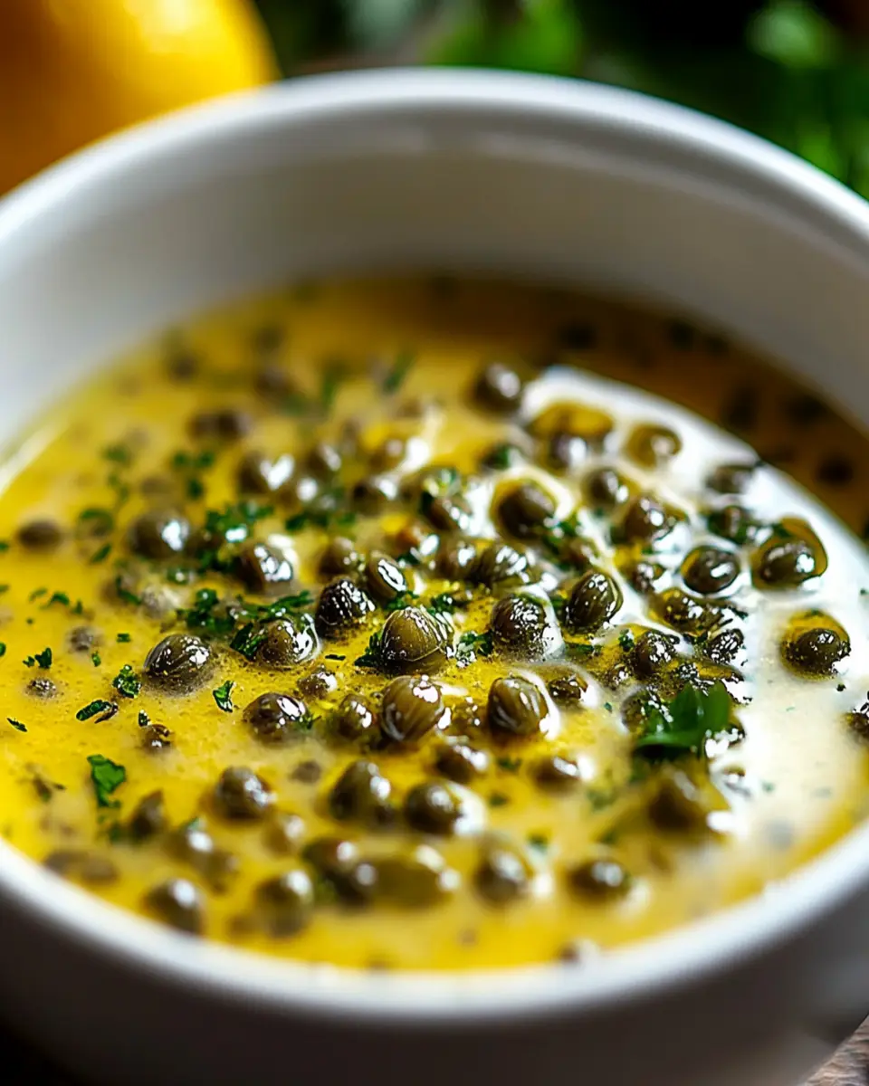 Lemon Caper Sauce First Image First Image