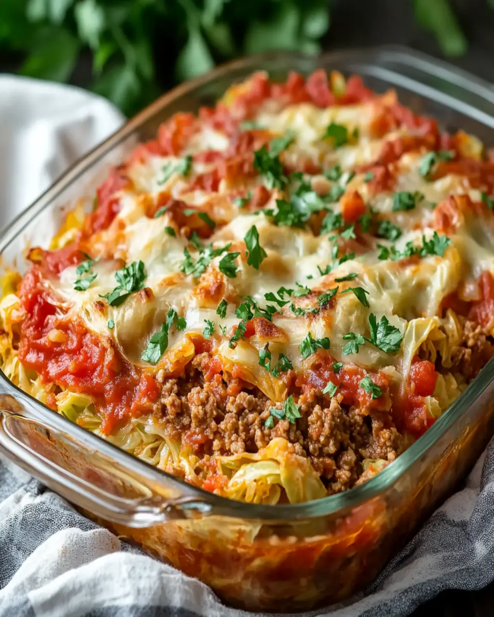 Unstuffed Cabbage Roll Casserole First Image First Image