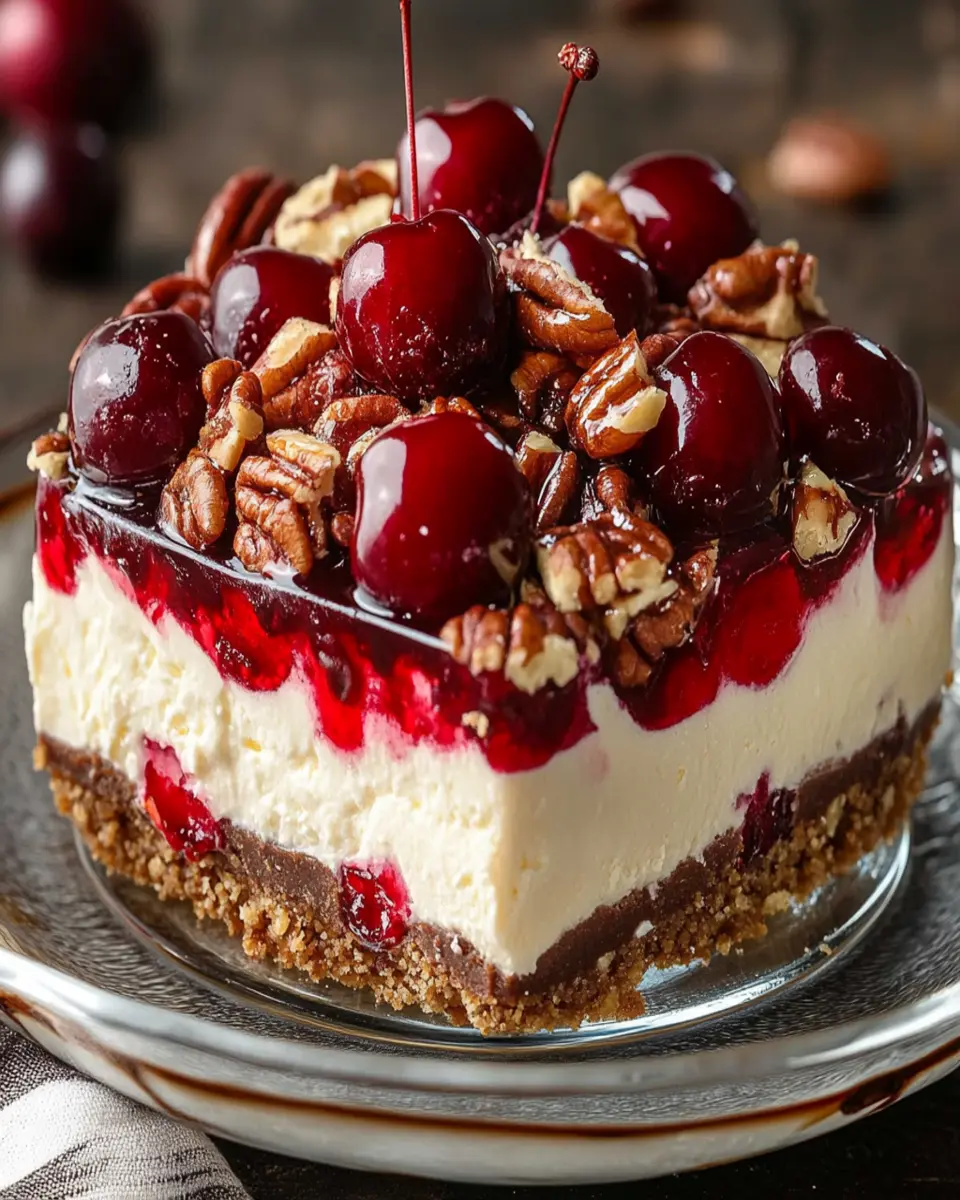 Cherry Pecan Cheesecake Lush First Image First Image