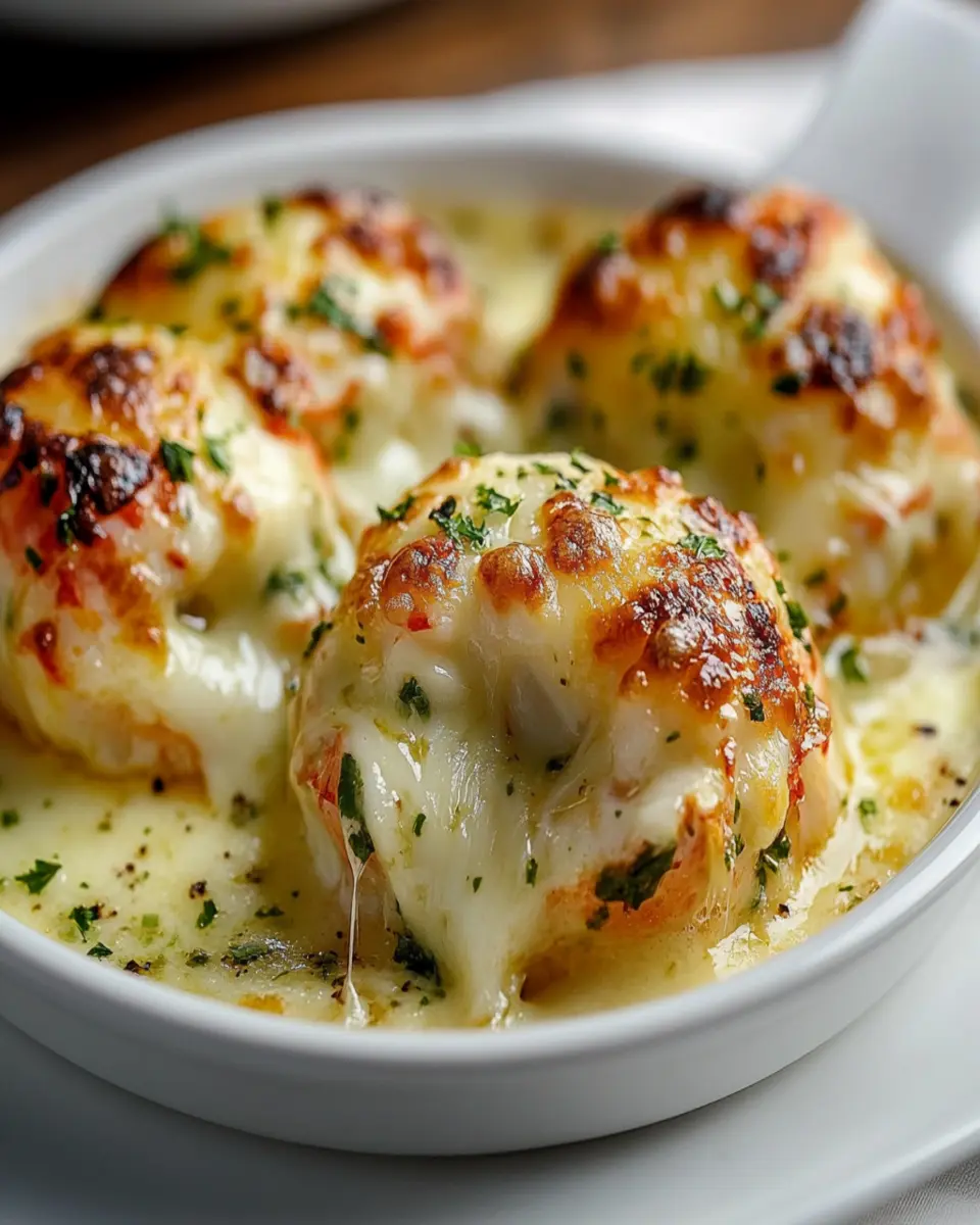Lobster Escargot with Herb Butter and Melted Cheese First Image First Image