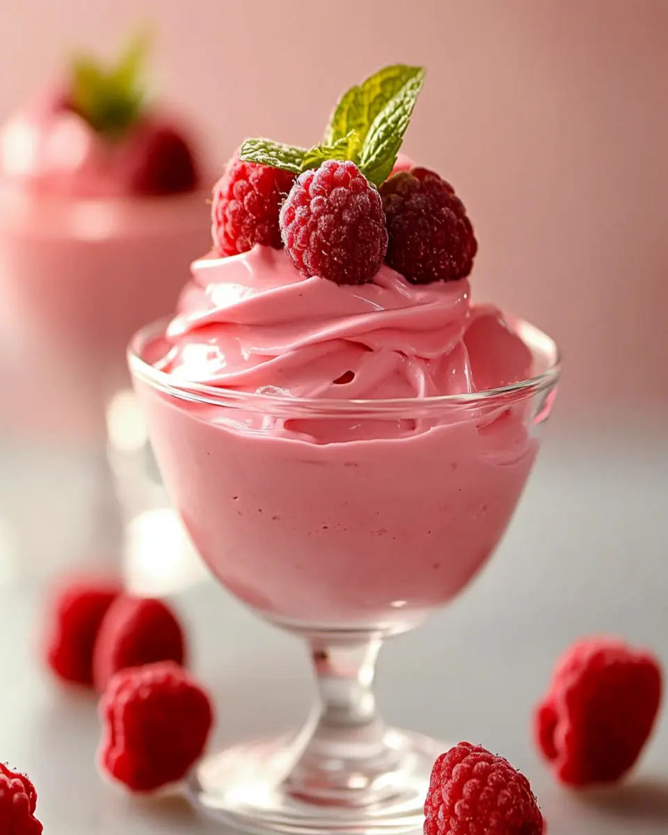 Raspberry Mousse First Image First Image