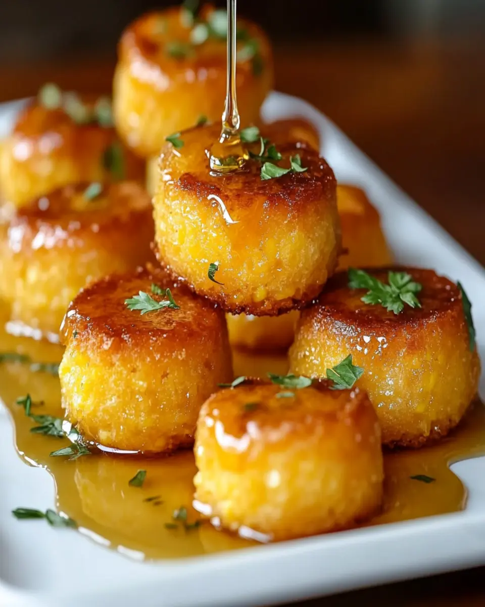 Southern-Style Honey Butter Cornbread Poppers First Image First Image
