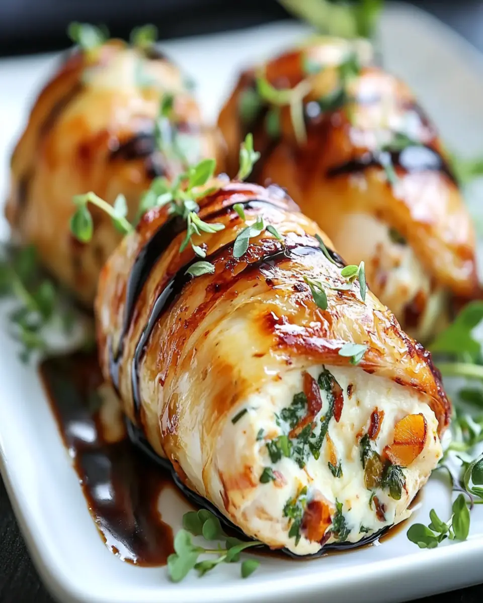 Savory Wrapped Cream Cheese Stuffed Chicken You'll Crave Today First Image First Image