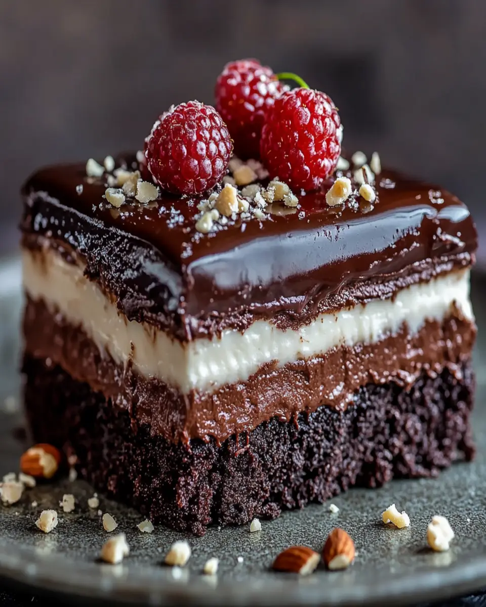 Brownie Refrigerator Cake First Image First Image