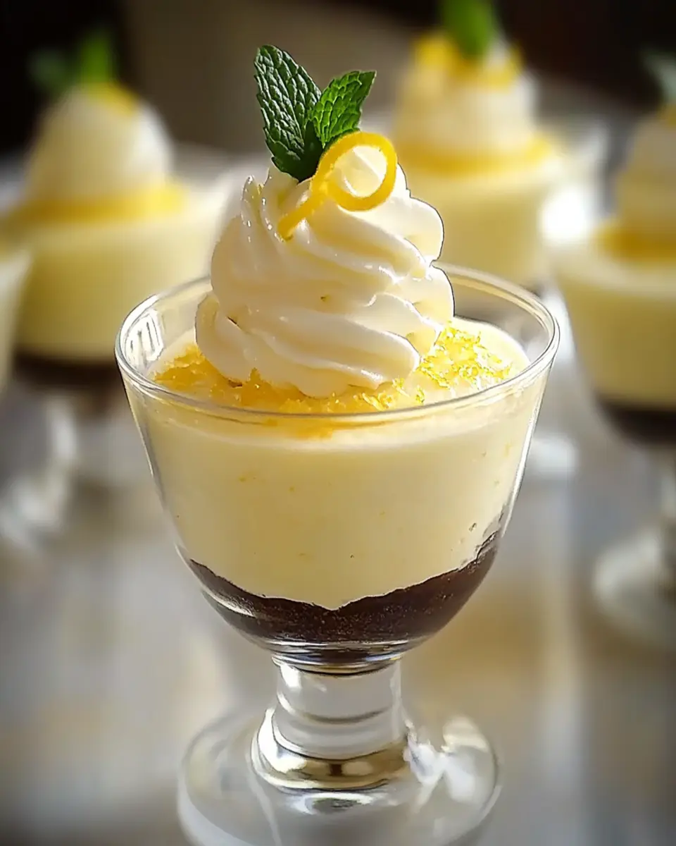 Lemon Cheesecake Mousse First Image First Image