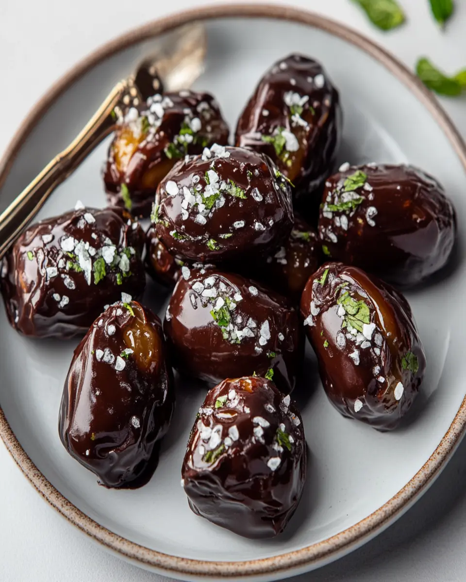 Chocolate Stuffed Dates First Image First Image
