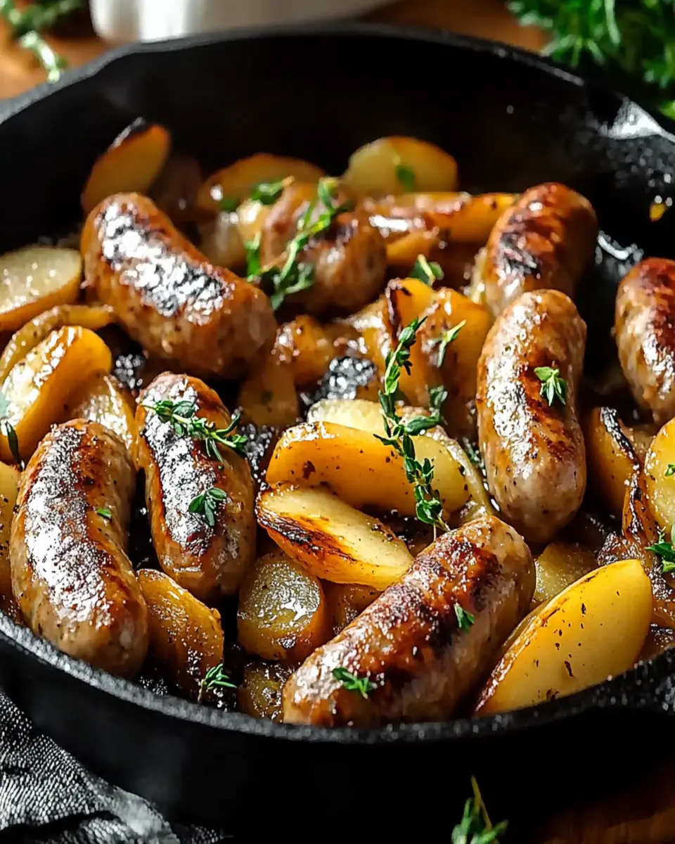 Cozy Sausage and Apple Skillet – 30-Minute Fall Favorite First Image First Image