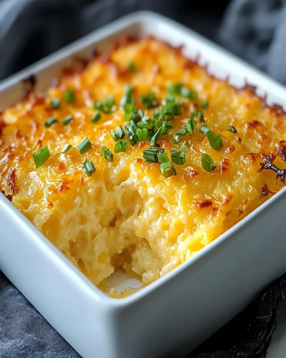 Cheesy Hashbrown Casserole First Image First Image