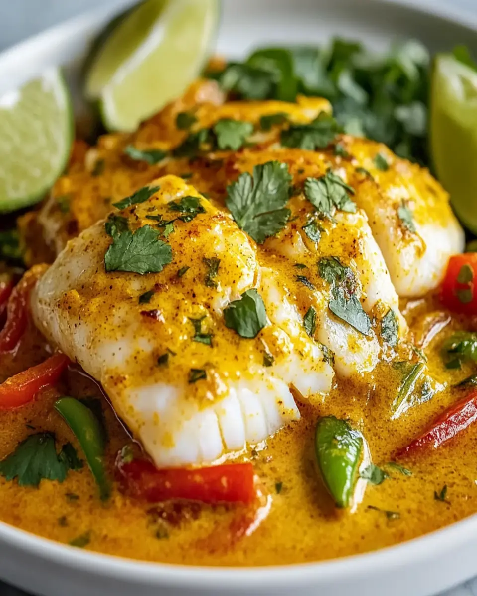 Coconut Curry Baked Cod First Image First Image