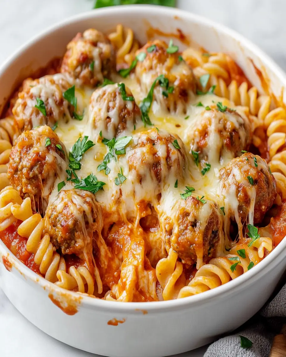 Dump and Bake Meatball Casserole First Image First Image