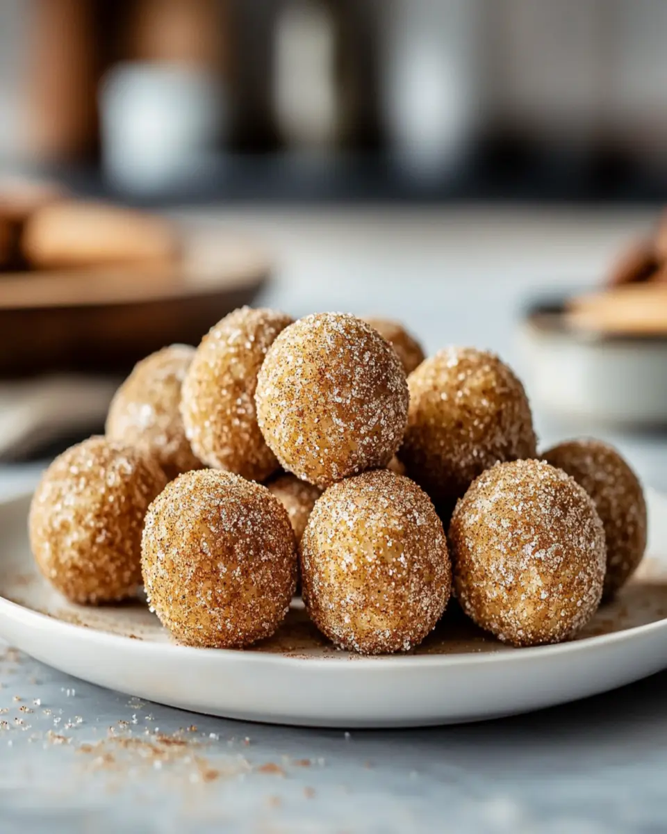 No-Bake Snickerdoodle Energy Bites First Image First Image