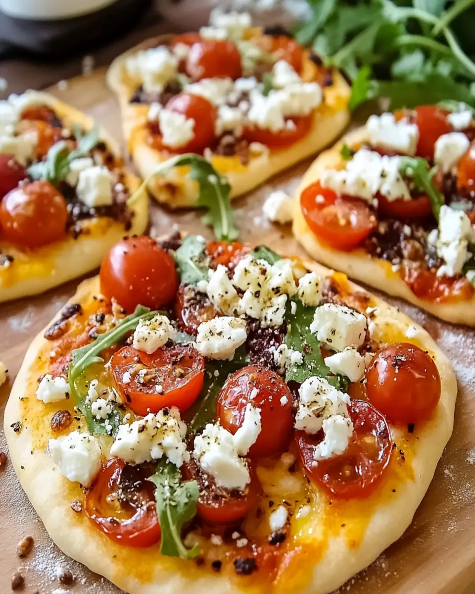 Greek Flat Bread Personal Pizzas First Image First Image