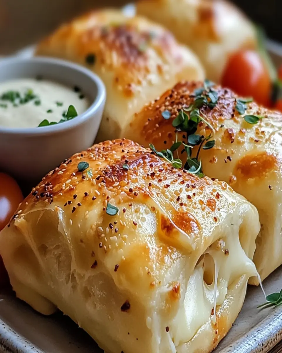 Homemade Cheese Rolls First Image First Image