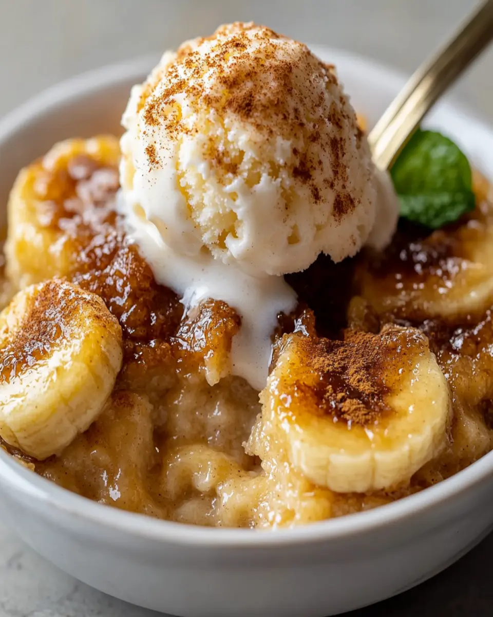 Southern Banana Cobbler First Image First Image
