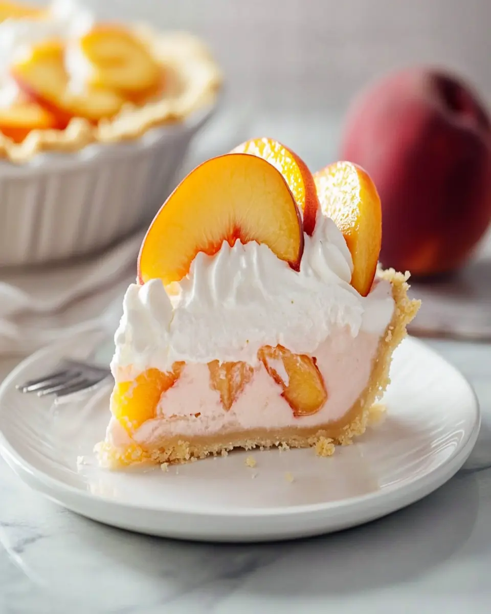 Peach Chiffon Pie First Image First Image