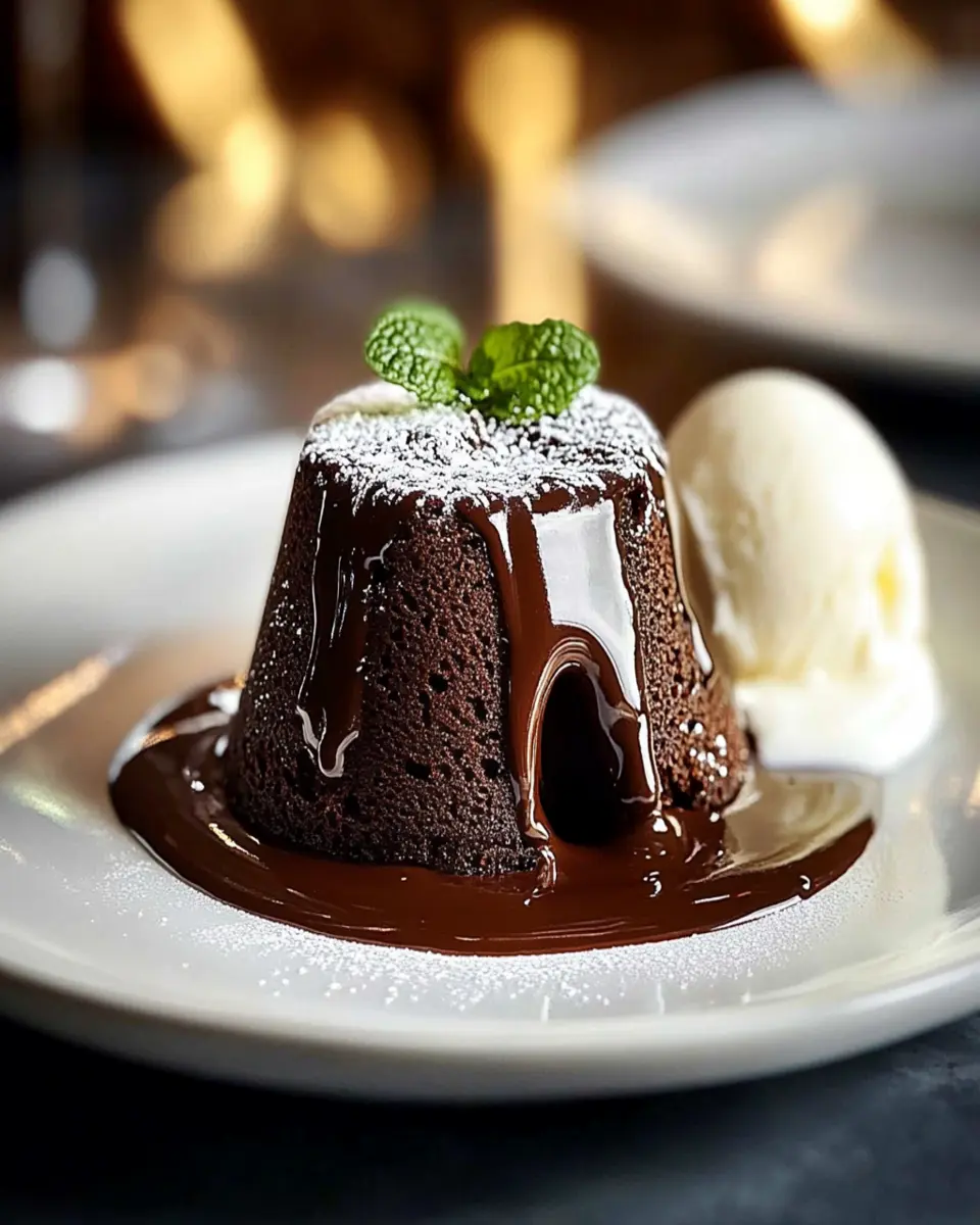 Copycat Chili’s Molten Lava Cake First Image First Image