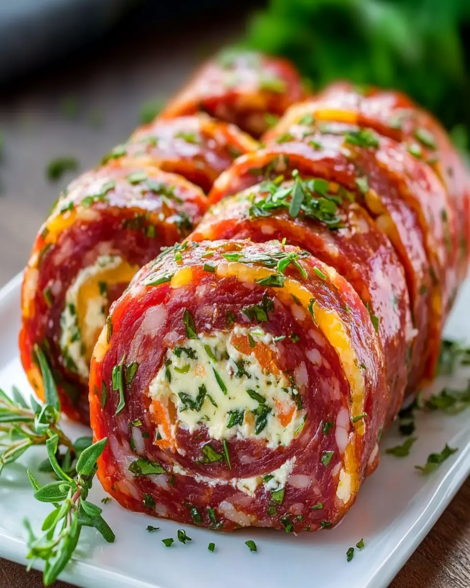 Irresistible Keto Salami Roll First Image First Image