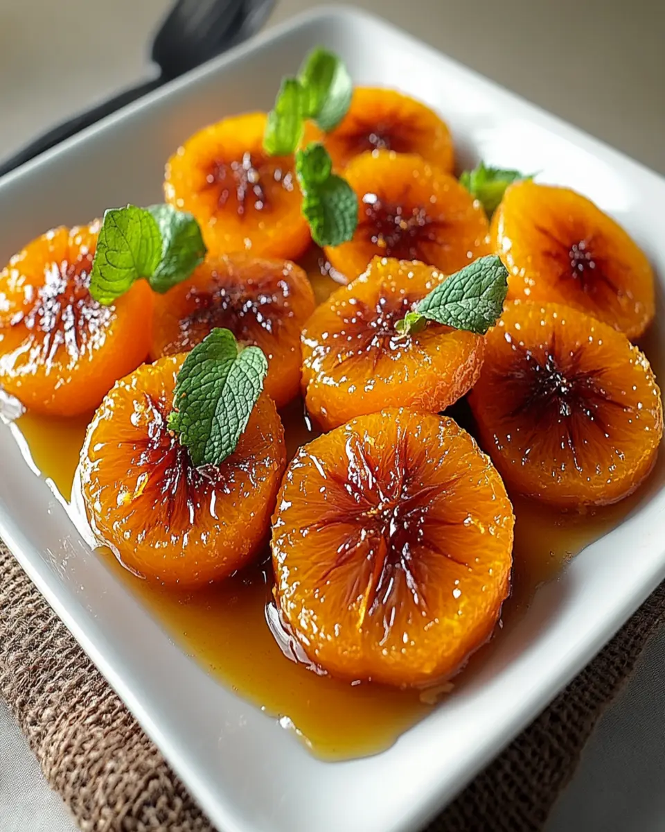 Oven-Caramelized Mandarins First Image First Image