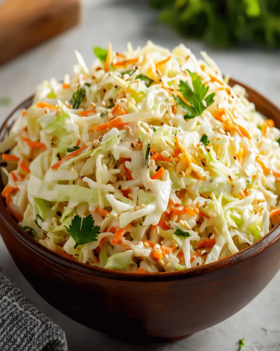 Creamy Crunchy Coleslaw First Image First Image