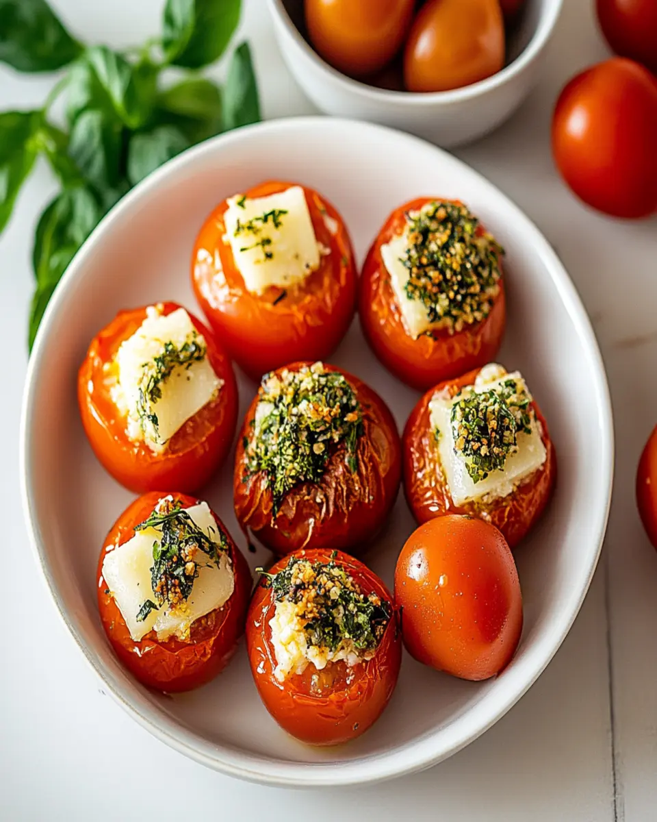 Stuffed Cherry Tomatoes First Image First Image